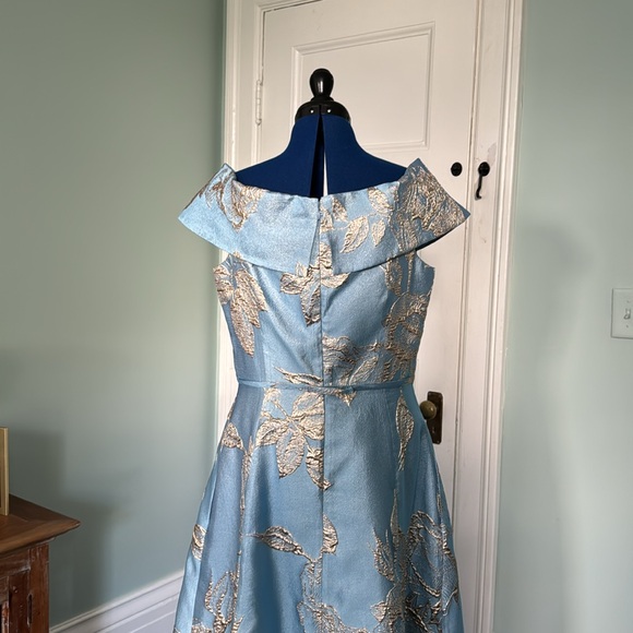 Teri Jon Blue Dress - Picture 7 of 13